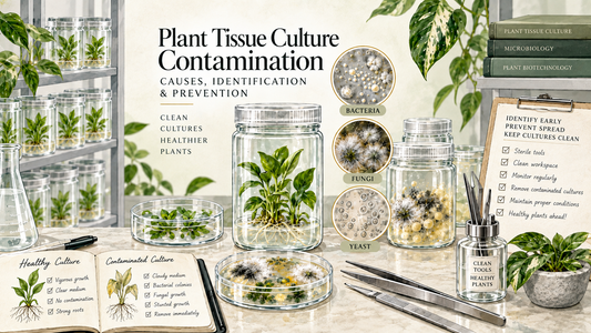Plant Tissue Culture Contamination: Causes, Identification & Prevention