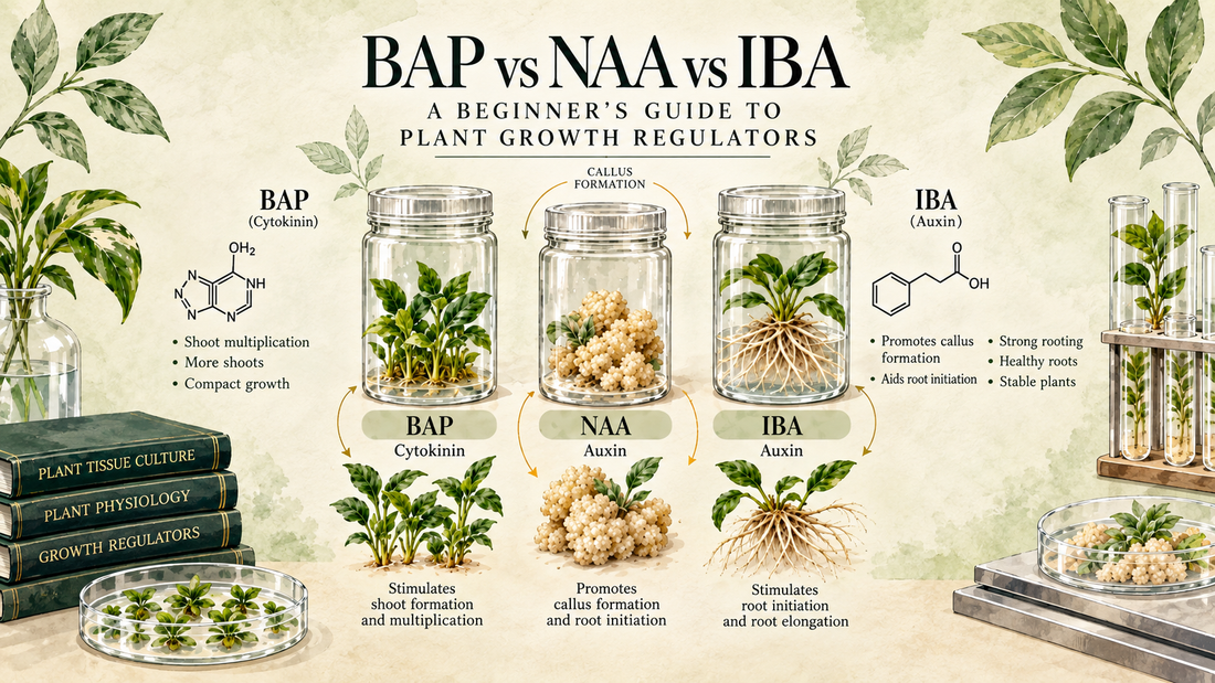 BAP vs NAA vs IBA: A Beginner’s Guide to Plant Growth Regulators