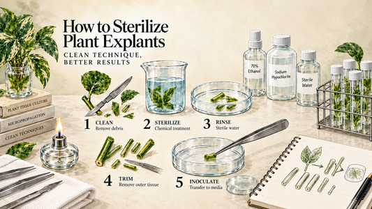 How to Sterilize Plant Explants for Tissue Culture