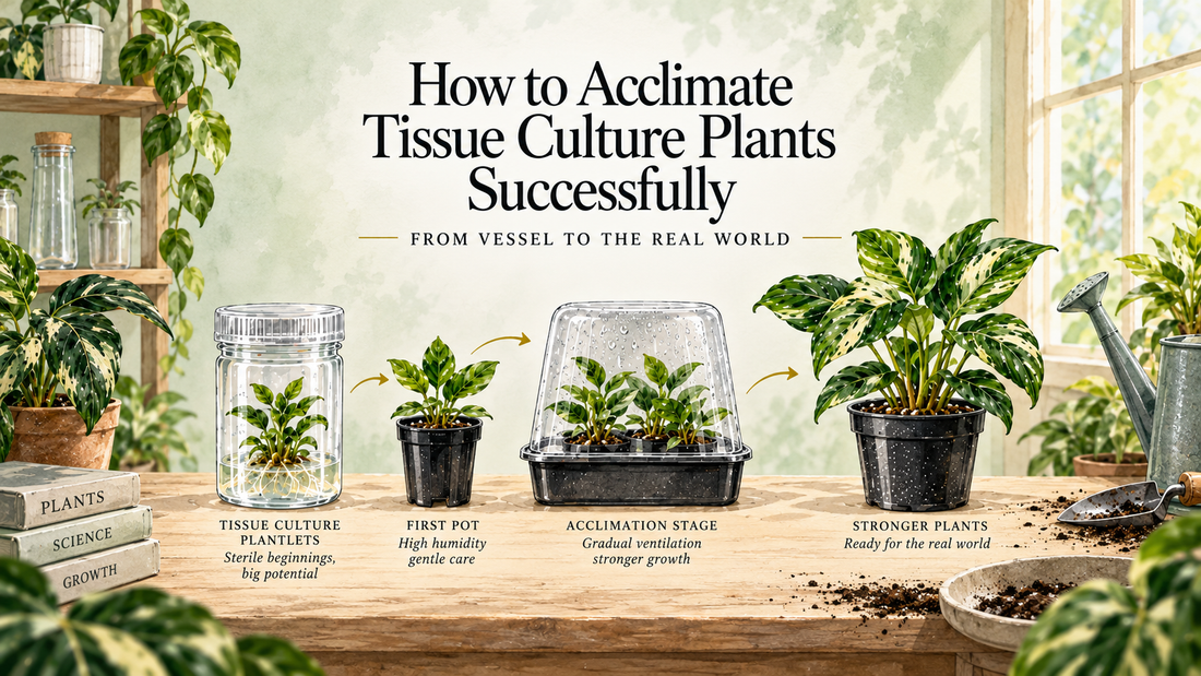 How to Acclimate Tissue Culture Plants Successfully